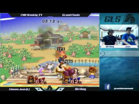 CMU Weekly 37 Grand Finals - Chosen Juan (Falcon) vs. Dirtboy (Falcon)