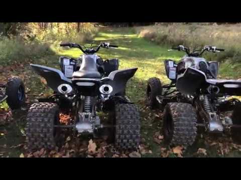 Raptor 700 Barkers Full Dual Exhaust/ Fuel Custom/ Dynojet Power Commander 1,000 Mile Review