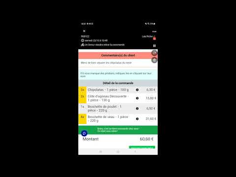 Tutoriel commerçant epicery : Proposer un remplacement