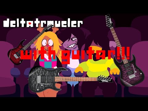 Battle Against A Rude Opponent BUT WITH A GUITAR!!! (with gameplay)