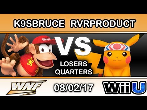 WNF 3.1 - MF | LH | K9sbruce (Diddy Kong) Vs. THC | RvRproduct (Pikachu) Losers Quarters