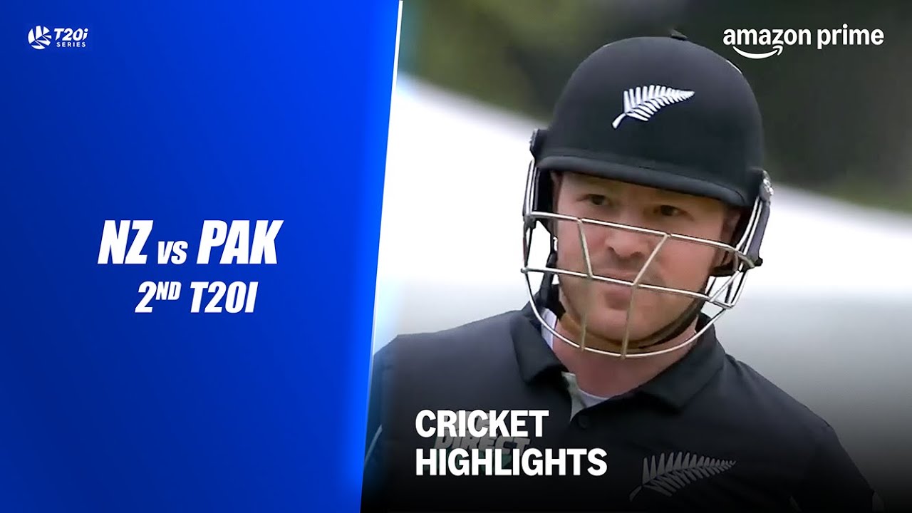 NZ vs PAK 2nd T20I - Cricket Highlights | Pakistan Tour Of New Zealand 2025 | Prime Video India