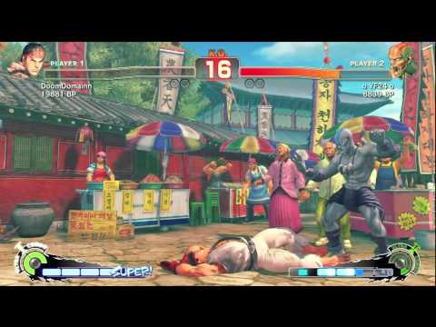 SSF4: DoomDomainn (Ryu) VS YogaFlame24 (Dhalsim)