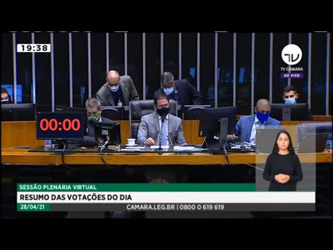 Veja como foi: adiada para amanhã a continuidade da votação da MP 1016/20 - 28/04/2021