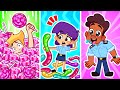 Magic Candy Shower Healthy Or Not Learn Healthy Eating Habits For Kids