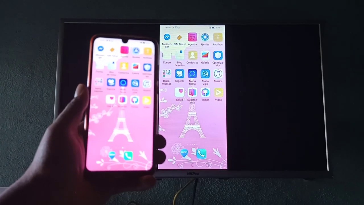 Como transmitir celular a tv HKPro SIN APLICACIONES Smart tv chinas