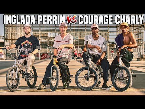 Anthony Perrin & Oriol Inglada VS Courage Adams & Charly Brown ⚔️ BMX Game of BIKE