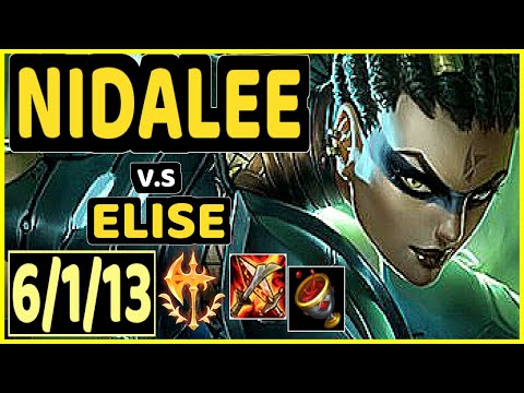 UMTI (NIDALEE) vs ELISE - 6/1/13 KDA JUNGLE CHALLENGER GAMEPLAY - KR