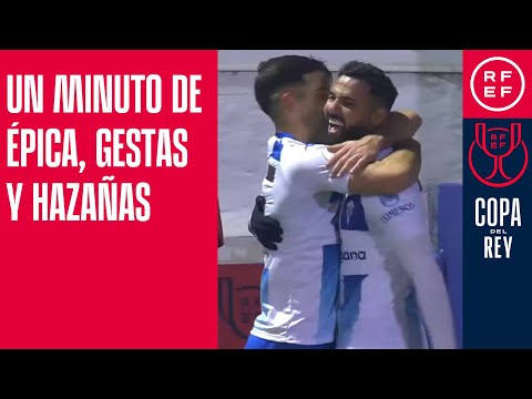 Un minuto de épica, gestas y hazañas: tres clubes humildes consiguen la machada en la #CopaDelRey