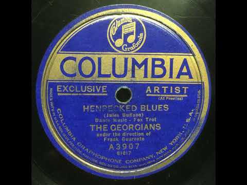 The Georgians "Henpecked Blues" (NY, May 16, 1923) - Columbia A3907.