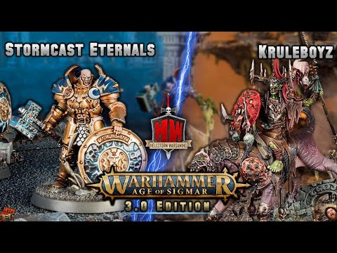 Stormcast Eternals vs Kruleboyz | DOMINION Age of Sigmar 3.0 Battle Report