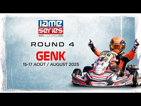 IAME Round 4 Genk   Senior Heat 6 A E