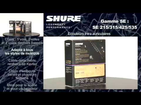Shure SRH840A-EFS ausinės video