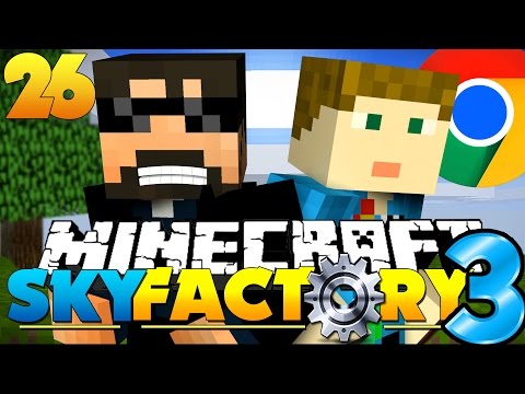 WE got to GO to the *GOOGLE* HQ! in Minecraft: Sky Factory 3