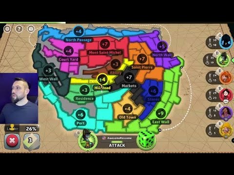 Risk Discord Tournament Q1 2021: Round 1 Mont St. Michel