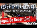 【Agua De Beber】(in Gm )～女性ジャズ・ボーカル用ピアノ伴奏