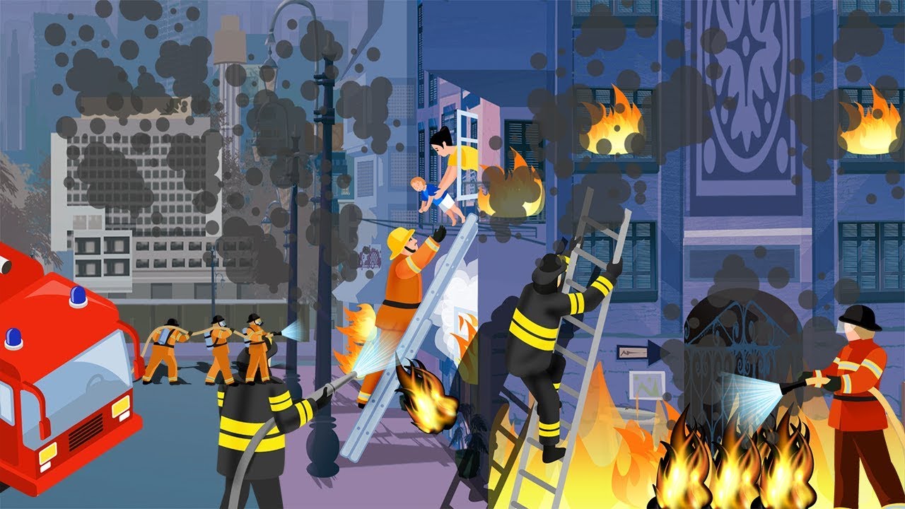 قصة ممتعة هذا المرأة الصالحة نشب حريق هائل في بيتها و ضاع الرضيع ثم كانت المفاجئة الكبرى