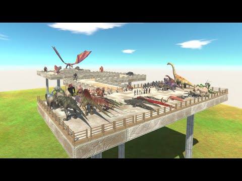 All Factions vs Fantasy - Animal Revolt Battle Simulator