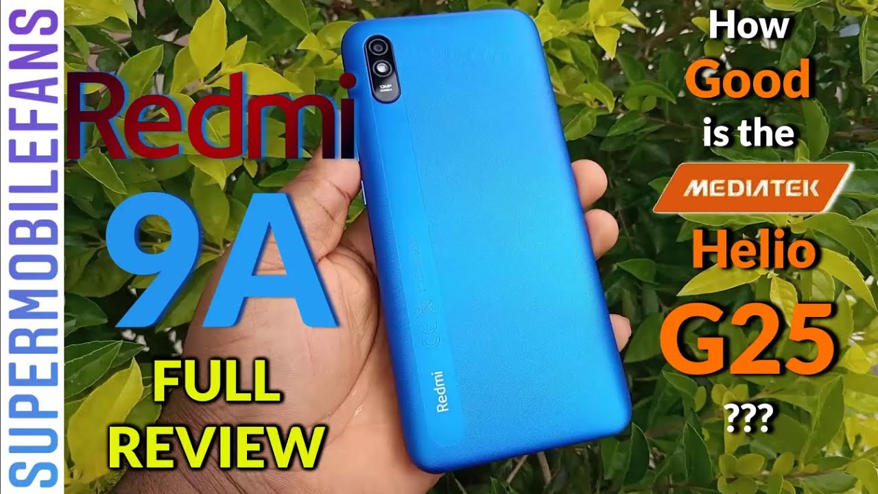 Xiaomi Redmi 9A FULL Review | MIUI 12, Helio G25, Gaming, Battery, Camera.