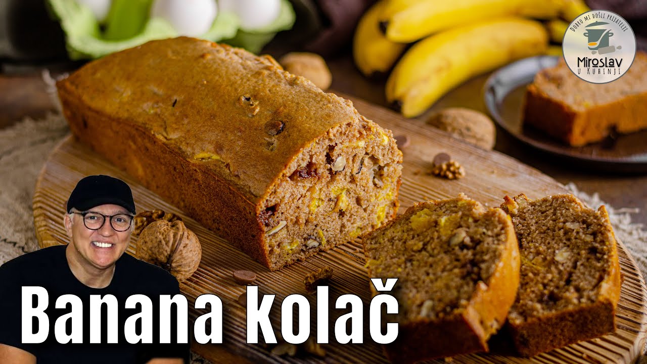Savršeno Mekan Banana Kolač - Brza i Laka Priprema 🍌🍞