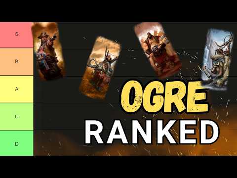 Ogre Kingdoms Unit Roster Tier Ranking List | Total War Warhammer 3
