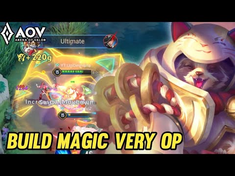 TEEME GAMEPLAY | BUILD MAGIC VERY OP - ARENA OF VALOR