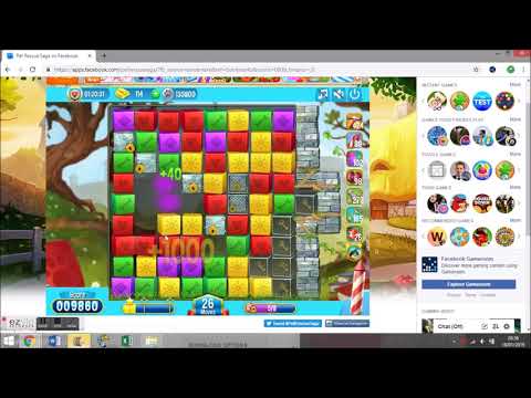 Let's Play Pet Rescue Saga On Facebook - Level 769