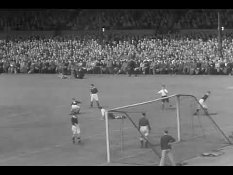 Chelsea 1-2 Bolton 1945 - War Cup - Brilliant footage of Stamford Bridge