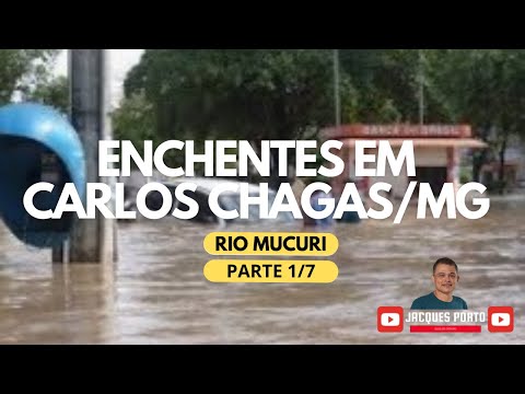 Enchente dos Rios Mucuri e Urucu, em Carlos Chagas/MG, em 02/11/2009 (1/7).
