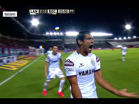 Lanús venció a Boca Juniors por 2-0 y es el único puntero de la Zona 2 de la Primera División