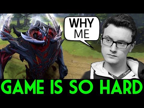 Miracle- Dota 2 [Shadow Fiend] This game is so hard!!!