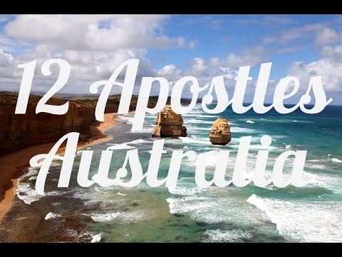 Twelve Apostles, Australia, Aerial Drone Video