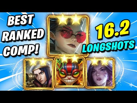 TFT Set 16 BEST COMPS: Longshot Build! (Ranked 16.2 Meta) | TFT Strategy | Teamfight Tactics Guide