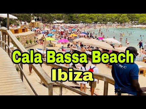 Cala Bassa Beach| Playa de Cala Bassa|CBBC| Playa de Cala Bassa Ibiza |Summer Video