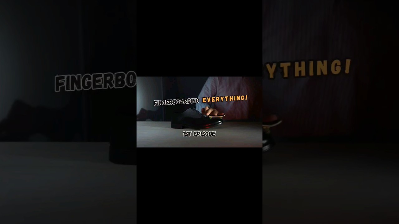 Fingerboarding everything 1st episode is out on Youtube!  #fingerboard #fingerboarding #fingerboards