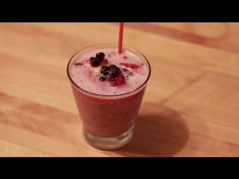 Blender Drinks With Champagne & Ice Cream : Fun Drinks