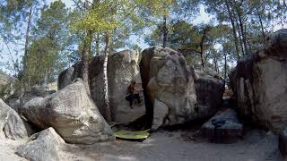 Video thumbnail: Le Reposoir, 3+. Fontainebleau