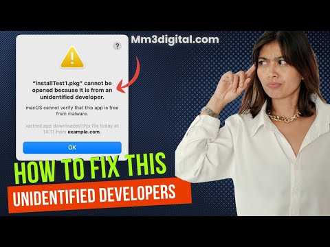 How to Open Apps from Unidentified Developers on Mac (2025)  Allow Downloads from Anywhere macOS