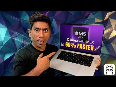 Ollama powered by MLX on M5 Max: 128 GB RAM for INSANE Local LLMs!
