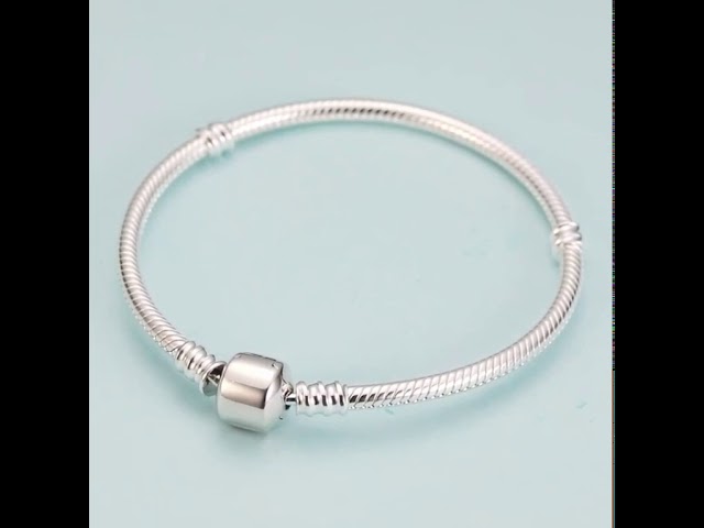 Vídeo relacionado con Jokmeo Perla de cadena del signo zodiacal Libra de plata 925, compatible con pulseras y collares de estilo Pandora y europeo, adecuada para mujeres y niñas.
