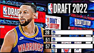 Golden State Warriors Full 2022 NBA Mock Draft [28th, 51st, 55th] Steph Curry | Klay Thompson