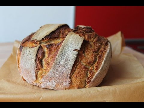 Roggenmischbrot Backen || Wheat & Rye Bread (Recipe) || [ENG SUBS]