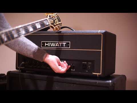 Hiwatt Lead 50 - Les Paul - Camera Audio DEMO