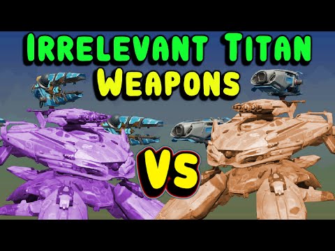 OMG! Useless OLD VS NEW Titan Weapons: War Robots SIRIUS Gameplay WR