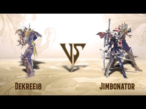 Dekree18 (Voldo) VS Jimbonator (2B, Raphael) - Online Set (23.02.2019)