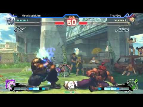 TroofGod (Akuma) vs MetalMusicMan (Oni) Winners Final