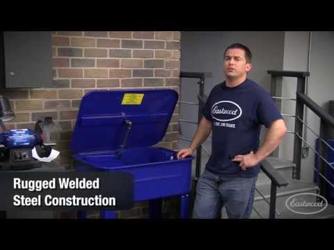 Parts Washer - Cleaning Parts with the 20 Gallon Washer from Eastwood