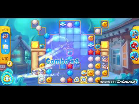 fishdom game / level 8472 / It is like the ads? / thank you 피쉬돔 / 모바일 게임 / 중독성 있는 게임 / 미니 게임