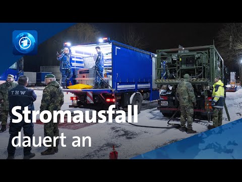 25.000 Haushalte in Berlin noch immer ohne Strom – Reparaturarbeiten laufen weiterhin