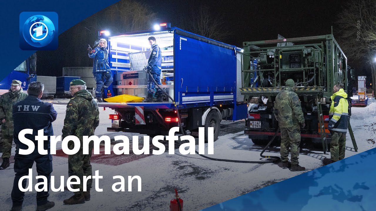 25.000 Haushalte in Berlin noch immer ohne Strom – Reparaturarbeiten laufen weiterhin